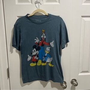 3/$20 Disney Mickey and Friends Blue Cotton Blend Shirt